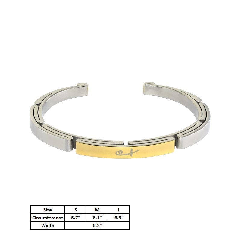 Two Tone Sport Cuff (SS) - view 2