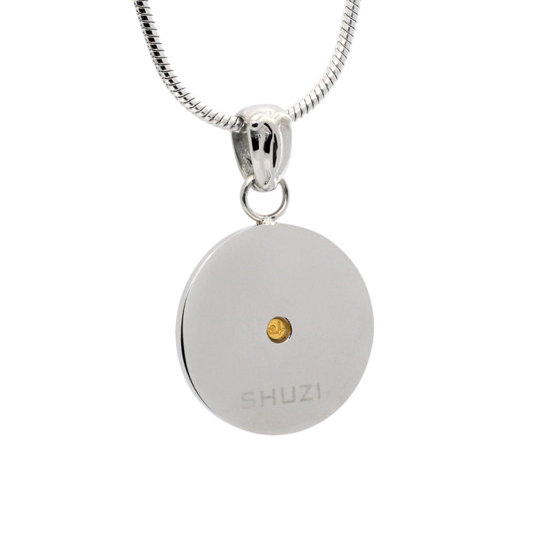 Solid Om Pendant (SS) - view 3