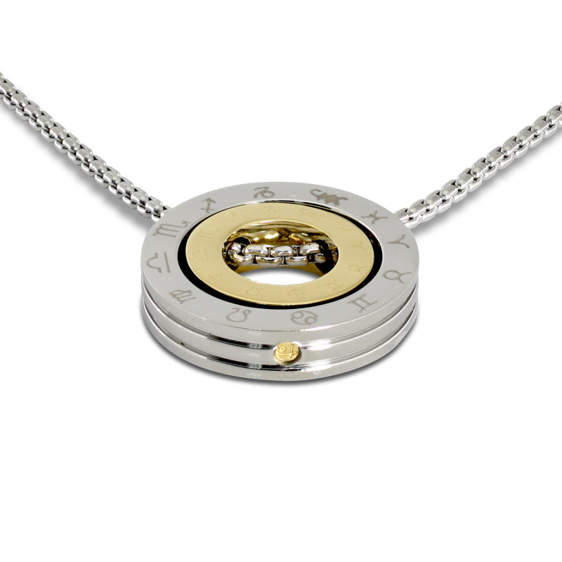 Astrology Circular Pendant (SS) - view 3