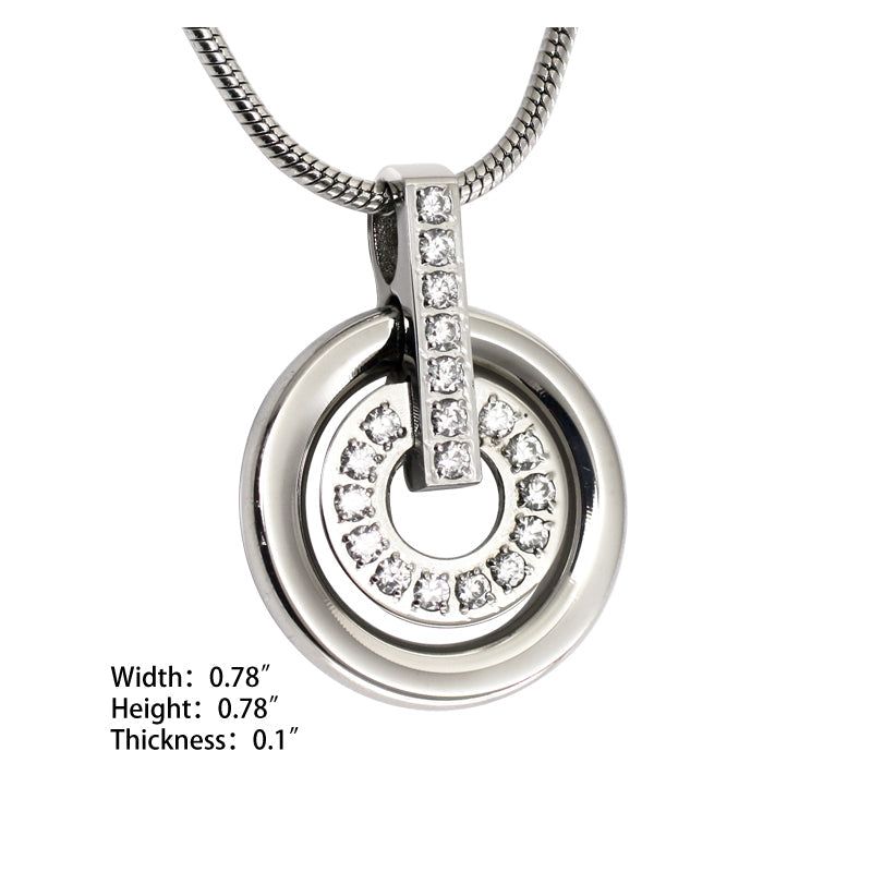Ripple Pendant (SS) - view 2