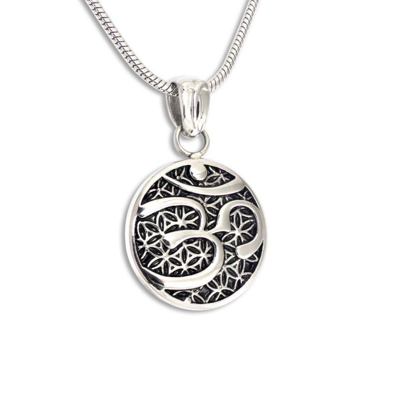 Solid Om Pendant (SS) - main