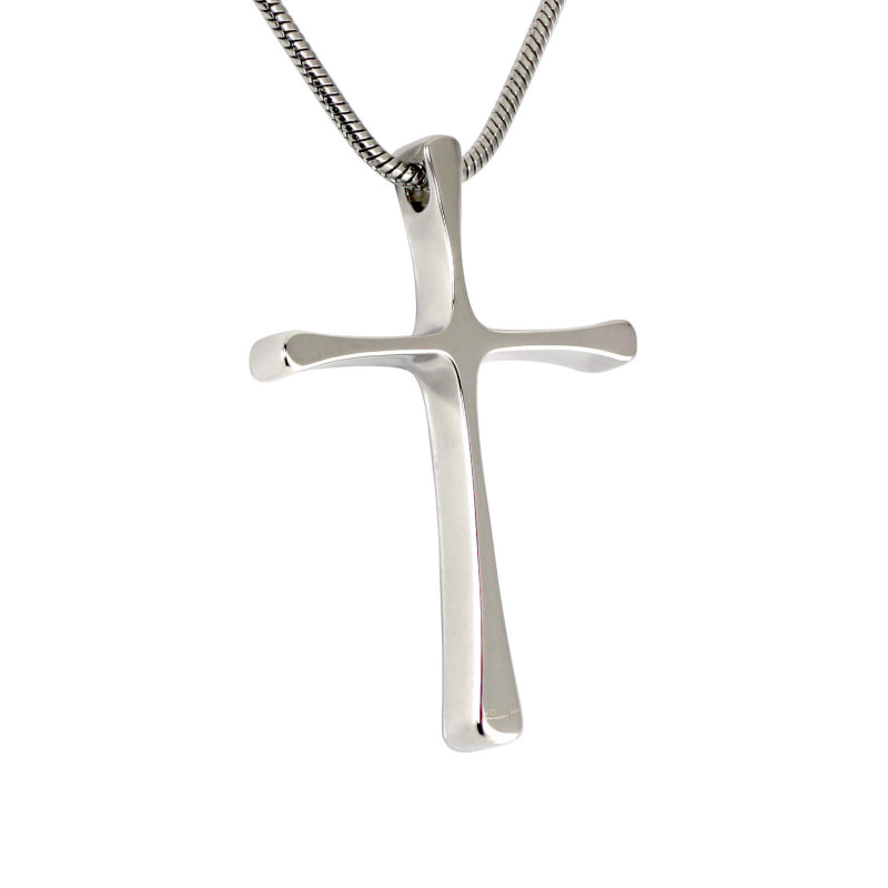 Modern Cross Pendant (SS)